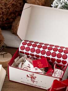 1 Set Mini Love Letter DIY Materials, "I Love You 52 Times" Series, Fragrant Paper Handwritten Scrapbooking Supplies - Multicolor - View 7