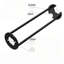 2pcs Multi-Function Sink Wrench, 2026 New Sink Wrench Faucet Tool Plumbing Tool, Suitable For Tight Spaces In Kitchen And Bathroom, Easily Tighten Faucets Under Sink - Black - View 11