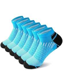 2026新款高品质短款运动踝袜 男士跑步休闲运动袜 腰部蜂窝设计袜子 男士加厚低帮运动踝袜 适合跑步、徒步、骑行 春夏秋季运动休闲 Sokken 男士礼物