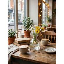 1 Bình hoa thủy tinh trong suốt - Hình bán nguyệt, nhiều kích cỡ, thích hợp cho hoa tươi/hoa khô, phong cách hiện đại, có thể dùng để trang trí phòng khách/bàn ăn - Quà tặng năm mới, trang trí tối giản mùa đông, phong cách Bắc Âu, trang trí bàn ăn ngày lễ, trang trí kệ kiểu Zen - Nhiều màu - Xem 8