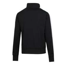 Under Armour Women's Tricot Tracksuit Two-Piece Set: Knitted Stand Collar Jacket, Comfortable Long Pants, Casual Pants 1365147-001 - Black - View 4