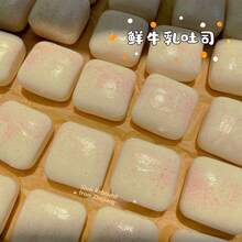 1pc Super Soft Butter Toast Squishy Stress Relief Squeeze Toy - Perfect Gift For Birthday, Holiday, Christmas, Halloween, Easter - Multicolor - View 14