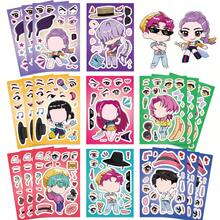 Mattel 8pcs Cartoon Witch Hunting Team Assemble Series Sticker Decals For Phone, Cup, Skateboard, Waterproof PVC, Suitable As Small Gifts For Family And Friends, New Year, Valentine's Day, Easter Gifts - Multicolor - View 6