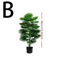 6 件套 - 大型人造绿色植物，72 片大叶子，松散尾棕榈树套装 - 现代婚礼花园装饰，免维护常绿财富树人造植物，常绿植物，类似常绿盆栽，北欧风格庭院人造树，适合节日装饰（周年纪念日、情人节、母亲节、圣帕特里克节、复活节）、家居装饰、房间装饰、卧室装饰、客厅装饰、婚礼装饰。 - 彩色 - 查看 16