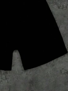 幼儿字母印花短袖T恤和短裤夏季套装 - 白色 - 查看 6