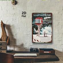 2D Flat, 1 Piece Vintage MERCURY Marine Engine Metal Tin Sign - Vintage Wall Art Decoration 20x 30cm / 8x12inch , Durable Iron Metal Sign Suitable For Garage, Bar, Cafe, Garden, Office - Unique Men's Holiday Gift, 2D Flat - 混合 - 查看 7
