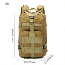 50L/30L Elite Tactical Backpack | 3X Stronger Work & Military Backpack | Resistant And Heavy Duty | 3 Day MOLLE Bug Out Bag - Multicolor - View 10
