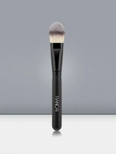RANCAI 1pc Foundation Brush For Liquid Mask Concealer Makeup Flat Foundation Makeup Brushes For Liquid Cream Foundation Powder Buffing Blending Premium Face Makeup Brushes