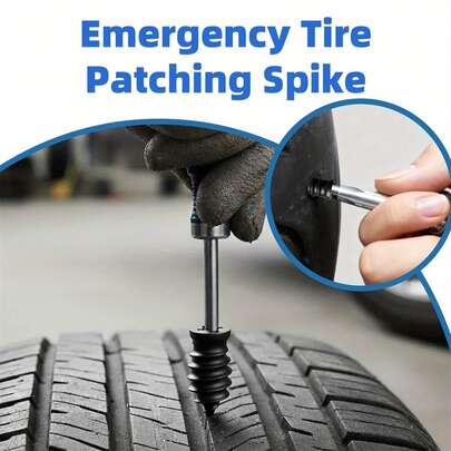 2026 New Vacuum Tire Repair Nail Kit (2 Sizes Included), Spiral Tire Repair Nails, Quick Self-Service Tire Repair Tool, Suitable For Cars, Motorcycles, Trucks (10/20 Pcs)