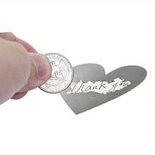 300pcs/Roll Heart-Shaped Scratch Stickers, Rose Gold/Silver/Gold, Handmade Stickers Gift Packaging, Scrapbooking, Stationery Stickers