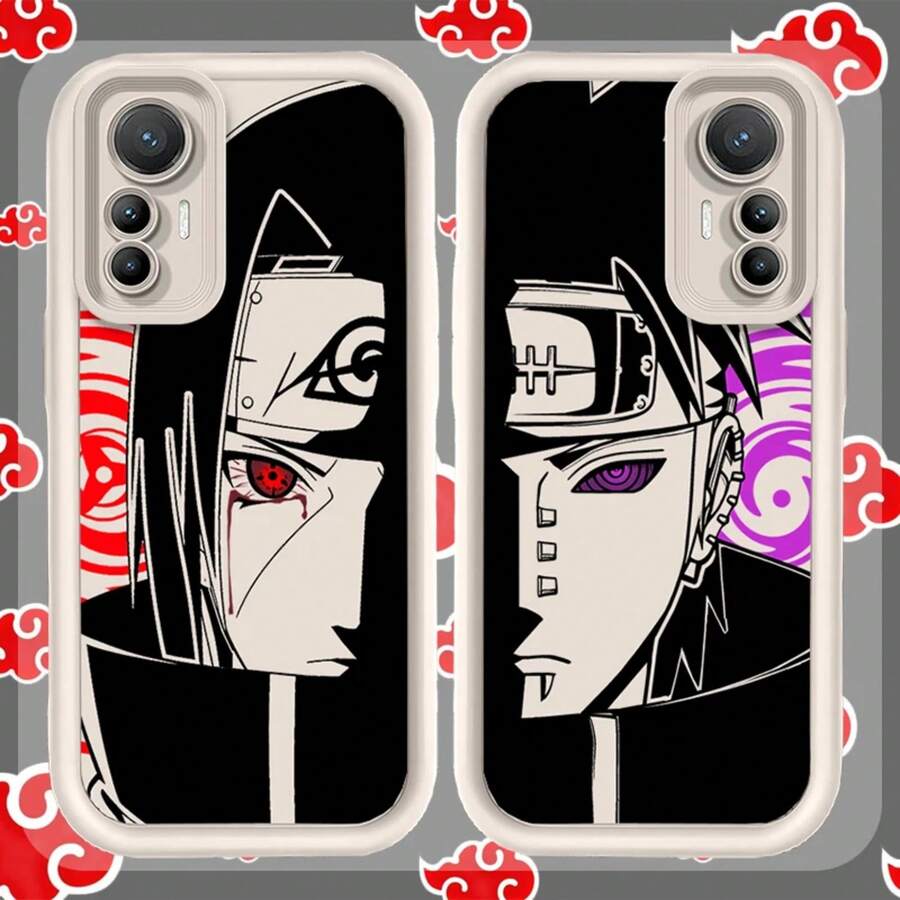 N-NARUTOS Itachi Pain Classic Popular Anime Movie Series, Highly Popular Manga Anime Character, Anime Fans, Anime Enthusiasts Phone Case Fashion Space Shell Compatible With IPhone 17/16/15/14/13/12/11/Air/Pro/ProMax And Galaxy S22/S23/S24/S25 Plus Fe Ultra And Galaxy A13/14/15/16/54/35 Series, Super Popular Playful Funny Patterns, Playful Cute Characters, Classic Fashion Phone Case Professional Anti-Drop Anti-Fingerprint Durable Phone Case, Cute Phone Case, Super Cute Phone Case, Women's Phone Case, Men's Phone Case A Very Nice Gift Choice - 1 - 查看 1