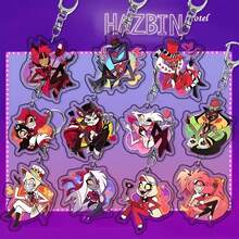 1pc Hellsing Alucard Anime Cartoon Keychain, Hellsing Cosplay Merchandise Cute High-Quality Collectible Small Gift Keychain, Backpack Pendant, Key Chain Small Gift, Party Favor - Multicolor - View 1