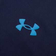 Under Armour Bộ đồ thể thao nam UA EMEA Novelty-BLU, trang phục thể thao ngoài trời hàng ngày đơn giản, áo khoác thường ngày và bộ đồ hai mảnh ôm sát 1390152-410 - màu đen - Xem 9