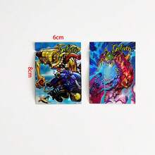 100 Túi Mylar mini có khóa kéo, kích thước 6*8 cm, 7*10 cm, túi nhựa có khóa kéo cầu vồng hologram laser tái sử dụng, túi đóng gói tự dán kín, túi đựng kẹo, bánh quy, túi chống mùi, chống thấm nước, có thể đóng mở lại. - Nhiều màu - Xem 3