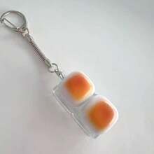 Bread Head Push Button, Moisturizing Bread Head Decompression Keychain, Crisp Decompression Push Button Keychain Bag Pendant, Suitable For Teenagers, Students, Adults To Relieve Stress, Birthday Gift, Holiday Gift