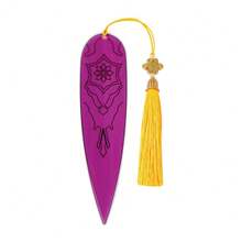 K-POP Witch Hunter Anime Theme Acrylic Bookmarks With Tassel - 15cm Sword-Shaped And Decorative Bookmarks, Decorative Reading Accessories With Chinese Knot Tassel, Perfect For Birthday, Christmas, Halloween Gifts And Book Lovers Collection - Multicolor - View 14