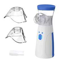 Nebulizador portátil silencioso, inhalador de mano con desmontable batería, nebulizador doméstico - Blanco - Ver 11