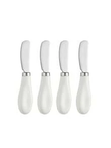 1pc/2pcs/4pcs/8pcs Stainless Steel Cheese Knife, Butter Knife, Spreader For Butter, Jam, Cream, Cheese