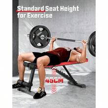 Adjustable Weight Bench Foldable 300KG Bench Press Adjustable Foldable Flat/Incline/Decline Bench Press For Home Gym - PowerRed - View 5