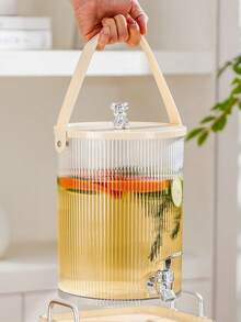 3.5L Dispenser Set, 5L Dispenser Set, Beverage Cooler, Beverage Dispenser, Water Pitcher, Water Dispenser, Juice Dispenser With Faucet, Home Beer Dispenser, And Juice & Lemonade Dispenser - Multicolor - View 8