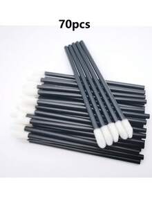 300/200/100pcs Disposable Lip Applicators, Lip Gloss Wands, Mascara Brushes, Makeup Tools