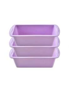 6pcs/4pcs/3pcs/1pc Mini Silicone Bread Molds, Non-Stick Baking Molds Suitable For Baking Bread, Cake, Meat Patties, Can Withstand 4-230°C, Usable In Oven, Microwave, Air Fryer, Also Refrigerator - 彩色 - 查看 17