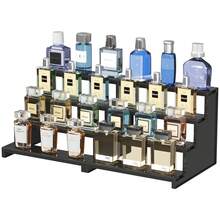 Dark Cologne Stand, Step Perfume Organizer, Tool-Free Assembly, Display Stand Shelf For Fragrance, Skincare, Figurine, Dessert - 1 Bộ - 9 inch - Xem 11