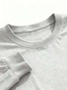 Men's Fashion Explosive Short Sleeves, Women's Winter Clothes, Christian Sweatshirt, Jesus Sweatshirt, Faith Sweatshirt - Crew Neck, Love Like Jesus Sweatshirt, Prayer Sweatshirt - New Autumn/Winter Collection: Unisex Relaxed Fit Long Sleeve Sweatshirt, Loose And Comfortable, Women's Winter Clothes, Christmas Outfit For Women - 灰色 - 查看 4