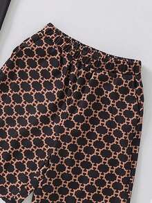 2pcs Set Teenager Boys Summer Short Sleeve T-Shirt & Shorts, COOL BOY Allover Print Crossbody Bag, Casual & Comfy