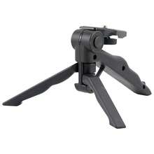 Mobile Phone Holder With Leg Design, Desktop Selfie Stabilizer, Live Streaming Foldable Anti-Shake Tripod - Black - View 15