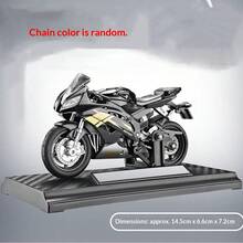 2025 New 1:18 Alloy Motorcycle Model, Realistic Bike Replica, Baking Decor, Scene Ornament, Birthday/Christmas/Holiday Gift, Perfect Present - Multicolor - View 7