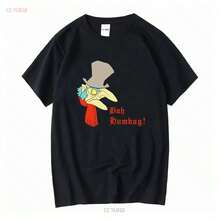 Camiseta vintage de Ebenezer Scrooge Bah Humbug A Christmas Carol Touch of Gold XL vintage lavada gráfica ligeramente para hombre - Negro - Ver 11