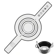 1pc/2pcs Silicone Bread Lame, Cast Iron Pot Bread Mat, Dough Transfer Mat - Suitable For Dutch Oven, Non-Stick, Reusable Baking Mat, Bread Baking Tray Liner, Silicone Strap, Silicone Baking Mat - - - View 12