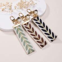 1pc Woven Faux Pearl Decor Fashion Keychain, Pearl Bag/Car Keychain, Gift For Women, Birthday, Valentine's Day, Best Friend - Multicolor - View 10