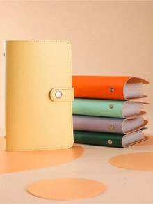 100pcs Envelopes Value Challenge Refillable Binder, Money Saving Binder, Multi-Functional Loose-Leaf Storage Pouch, Portable Storage Organizer,School Supplies,Back To School - Multicolor - View 10