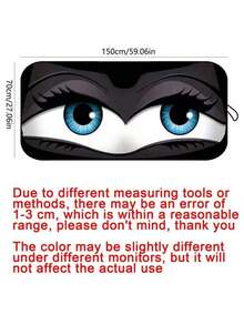 59.06" X 27.5" Foldable Car Windshield Sun Shade, Front Window Sunshade With Enhanced UV Protection, Suitable For Sedans, SUVs And Hatchbacks