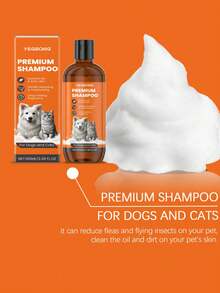 Pet Shampoo - Gentle Ingredients, Cleans Pet Hair Odor, Leaves Fur Soft And Fluffy