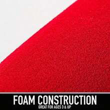 Franklin Sports  Juego de Bate y Pelota de béisbol de Espuma de Gran tamaño - Rojo-Conjunto de béisbol - Ver 3