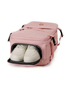 Fashionable Backpack, Business Casual Laptop Backpack, Travel Bag, Multi-Compartment, Large Capacity, Outdoor Lightweight, Anti-Theft, Minimalist, Student Bookbag - Multicolor - View 9