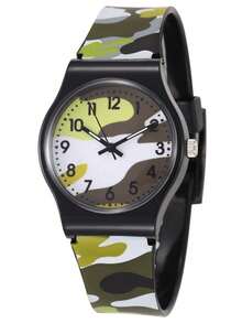 1pc/Set Children Fashionable High-Quality Macaron Color Watch, Suitable For Birthday Gift, Halloween Gift,