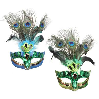 Women's Halloween Cat Mask Half Face Lace Costume Halloween Mask - Witch, Cowboy Hat, Felt Hat, Sheriff, Wild West, Costume, Carnival, Theme Party