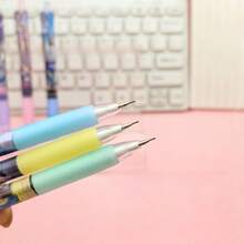 1 Set K-Pop Magic Hunting Girl Group Pencil, Cartoon Pencil, Brush Pen And Stationery Supplies, Beloved By Students, No Sharpening Needed, Continuous Pencil And Brush Pen - Multicolor - View 4