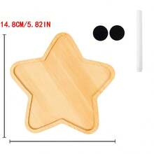 Posavasos DIY con bolígrafos y etiquetas, manteles individuales resistentes al calor para estudiantes, elegantes posavasos de bambú y madera para tazas de té - Multicolor - Ver 12