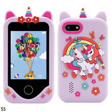 2.8 Inch Kids Toy Smartphone, Dual Camera Touch Screen Phone With Silicone Case And Lanyard, Music Game Player, Perfect Gift For 3-10 Years Old Children For Outdoor Camping - Multicolor - View 14