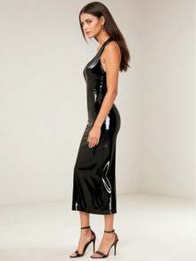 UNITHORSE Women Short Dresses - Black - View 3