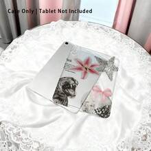 1pc High Transparent Anti-Drop TPU Tablet Case, High Definition Star & Bow UV Printing, Compatible With IPAD 11 2025, MINI6/7, AIR1/2, Air4/AIR5/Air6/AIR7, 9.7 Inch IPad 2019/2020/2021, 10.2 Inch IPad 10/11, AIR11 (2024/2025), PRO11 (2024), PRO11 (2018-2022), PRO12.9 Inch/AIR13 - Multicolor - View 6