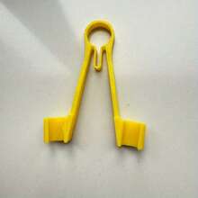 1pc Single-Handed Multimeter Clip, Practical Multimeter Probe Holder, Single-Handed Auxiliary Tool, Can Firmly Fix Multimeter Pointer, Used For Adjusting Devices/Recording Data, Universal For Common Probes, Circuit Repair Parts, Component Test Leads