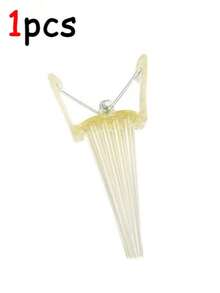 1/2/4pcs Bangs Puff Hair Clips, Natural Fluffy Hair Clips, Bangs Puff Styling Tools, Natural Texture, Bangs Styling Clips, Suitable For Creating Fluffy Curly Hairstyles, Unisex, Hair Styling Tools, Professional Hair Salon Tools