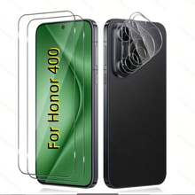 4pcs Screen Protector For Honor Phones, Device Protection, Fashionable Design, Perfect Fit, Durable Glass, High-Quality Protective Film Screen Protection Essentials, Applicable To Daily Shield, Office, Home Daily Shield Office Home Phone Screen Protector Phone Accessories Waterproof Shockproof Anti-Fall Scratch Resistant - Clear - View 3