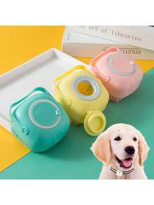 2件装宠物洗澡按摩刷，狗狗洗澡刷，宠物洗发刷，带洗发水分配器的硅胶按摩橡胶洗澡刷，狗狗美容刷，硅胶猫咪洗发梳，软毛幼犬幼猫美容清洁刷，猫幼犬洗发水分配器 - 彩色 - 查看 5